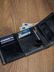 PORTFEL SKÓRZANY MĘSKI HQ RFID SKÓRA NATURALNA