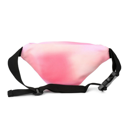 Różowa nerka biodrówka saszetka mała nereczka pastelowa Z32