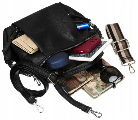 Torebka kuferek - mała listonoszka z rączką