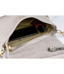 Włoska skórzana torebka listonoszka Vera Pelle