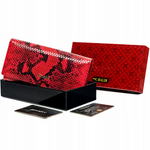 Modny elegancki portfel damski z klapką Cavaldi