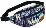 Kolorowa nerka damska - saszetka biodrowa z regulowanym paskiem 01