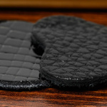 Mały Skórzany Portfel Damski Czarny Lakierowany Beltimore