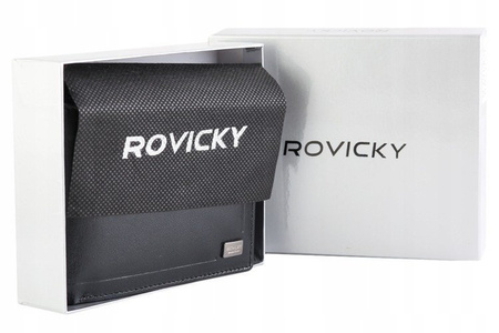 Portfel męski skórzany ROVICKY PC-103-BAR