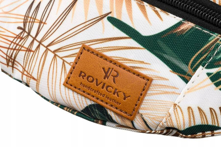 Kolorowa nerka damska - saszetka biodrowa z regulowanym paskiem 08