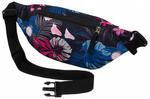 Kolorowa nerka damska - saszetka biodrowa z regulowanym paskiem 04