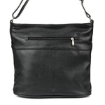 Czarna Torebka Skórzana damska A4 duża torba Beltimore T71