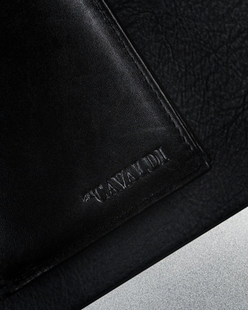 Duży portfel dla mężczyzny Cavaldi antykradzieżowy