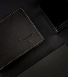 Cienki skórzany portfel męski RFID Buffalo Wild