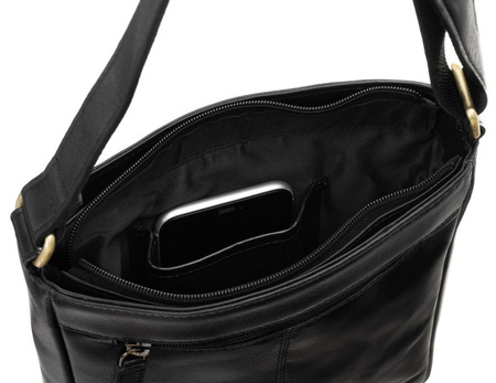 Torba listonoszka męska skórzana Rovicky na ramie