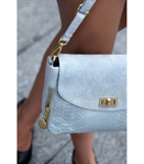 Włoska skórzana torebka listonoszka Vera Pelle