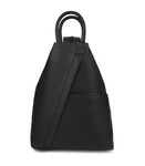 Czarny skórzany miejski plecak Vera Pelle damski