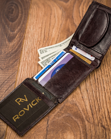 Portfel męski skórzany Always Wild® skóra na karty