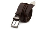 Beltimore męski skórzany pasek szeroki jeans brązowy 523 brązowy, beżowy 90-105