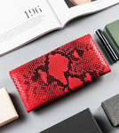 Modny elegancki portfel damski z klapką Cavaldi