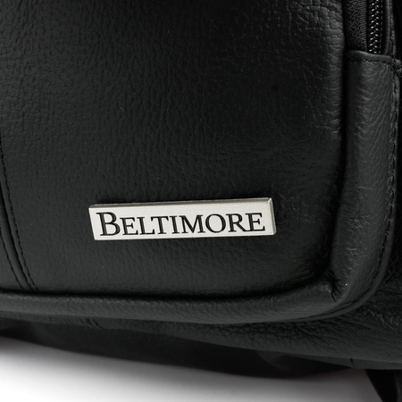 Damski plecak skórzany Beltimore czarny
