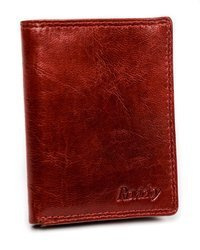 Porządny skórzany portfel etui na karty i dokumenty Rovicky® RFID