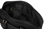 Elegancka Torba na laptopa Damska. Czarna