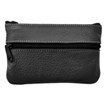 Skórzane etui na klucze kluczówka skórzana szary