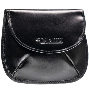 Portmonetka i etui na klucze. Skóra naturalna błyszcząca