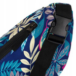 Kolorowa nerka damska - saszetka biodrowa z regulowanym paskiem 01