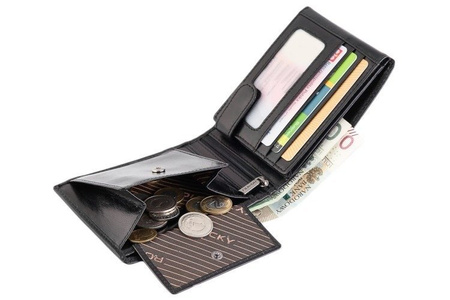 Portfel męski skórzany ROVICKY PC-103-BAR