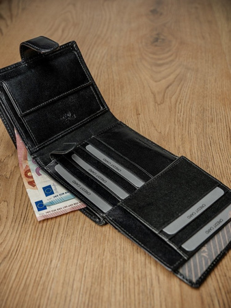 Portfel męski skórzany ROVICKY PC-102L-BAR