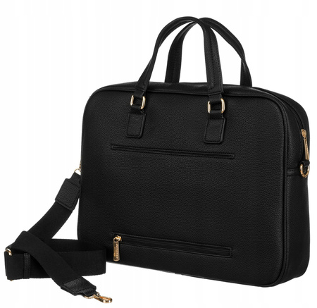 Elegancka Torba na laptopa Damska. Czarna