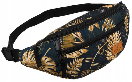 Kolorowa nerka damska - saszetka biodrowa z regulowanym paskiem 02