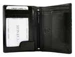 Portfel męski skórzany 4 u Cavaldi 0001-BS