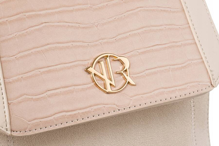 Mały plecak damski beżowy. Elegancki niczym torebka