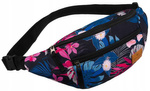 Kolorowa nerka damska - saszetka biodrowa z regulowanym paskiem 04