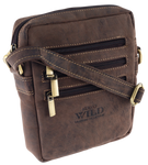 TORBA MĘSKA Z WYSOKIEJ JAKOŚCI SKÓRY NATURALNJE ALWAYS WILD HQ